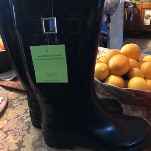 NWT size 7 Western Chief Black Rain Boots